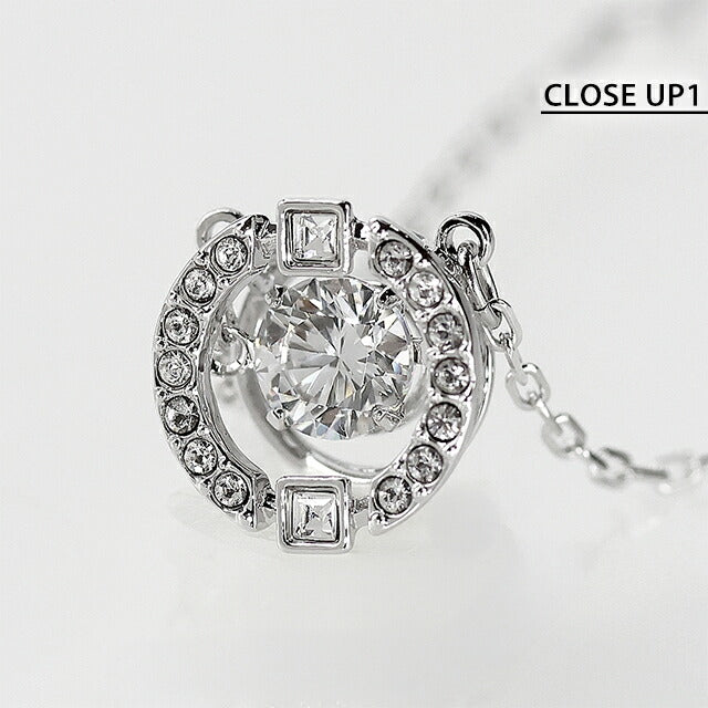 スワロフスキー ネックレス レディース ブランド SWAROVSKI Una ペンダント スワロフスキー 5286137 シルバー アクセサリー SW-5286137