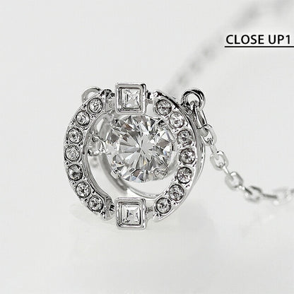 スワロフスキー ネックレス レディース ブランド SWAROVSKI Una ペンダント スワロフスキー 5286137 シルバー アクセサリー SW-5286137