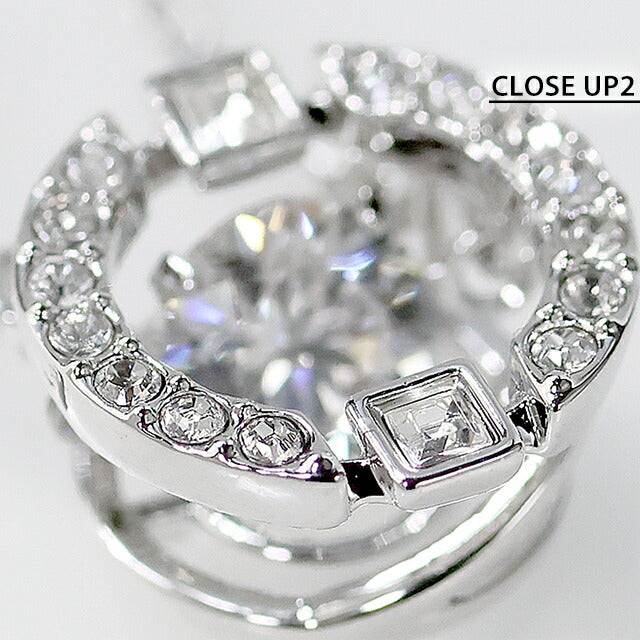 スワロフスキー ネックレス レディース ブランド SWAROVSKI Una ペンダント スワロフスキー 5286137 シルバー アクセサリー SW-5286137