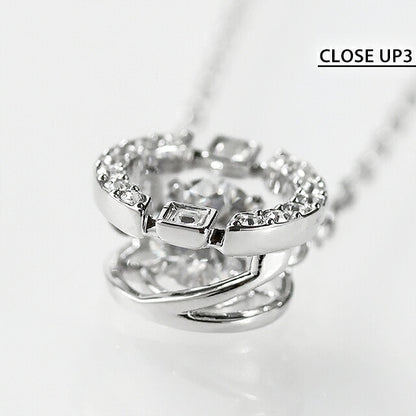 スワロフスキー ネックレス レディース ブランド SWAROVSKI Una ペンダント スワロフスキー 5286137 シルバー アクセサリー SW-5286137