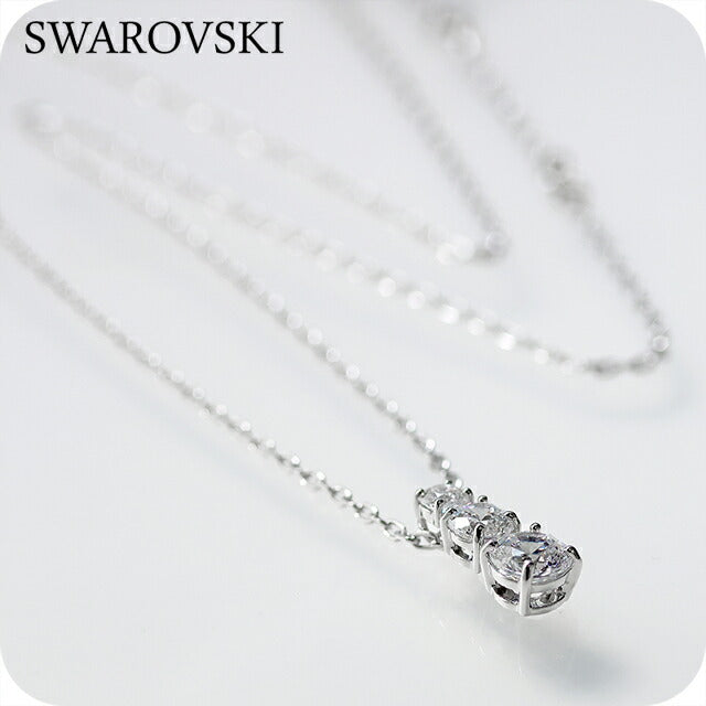 スワロフスキー ネックレス レディース ブランド SWAROVSKI Stilla Attract ペンダント スワロフスキー 5414970 シルバー アクセサリー SW-5414970