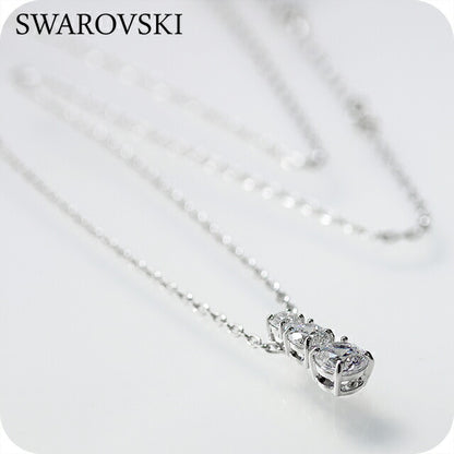 スワロフスキー ネックレス レディース ブランド SWAROVSKI Stilla Attract ペンダント スワロフスキー 5414970 シルバー アクセサリー SW-5414970