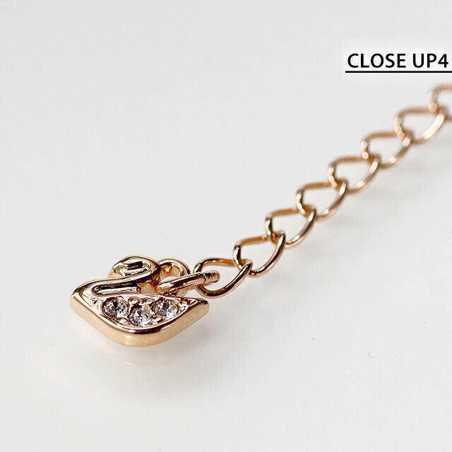 スワロフスキー ネックレス レディース ブランド SWAROVSKI Dextera ペンダント スワロフスキー 5414999 ローズゴールド シルバー SW-5414999