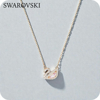 スワロフスキー ネックレス レディース ブランド SWAROVSKI Swan ペンダント スワロフスキー 動物 5469989 ローズゴールド アクセサリー SW-5469989