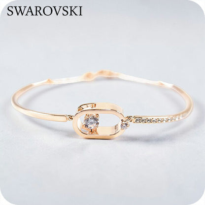 スワロフスキー ブレスレット レディース ブランド SWAROVSKI Una スワロフスキー 5472382 ローズゴールド アクセサリー SW-5472382