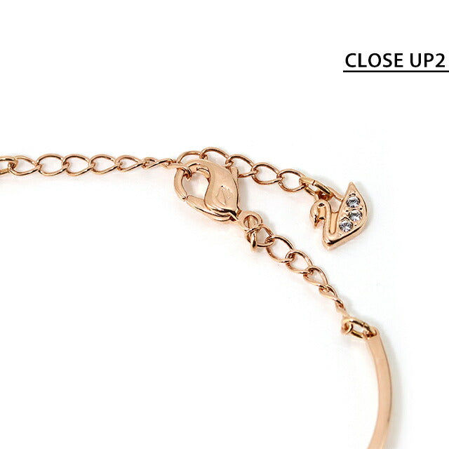 スワロフスキー バングル レディース ブランド SWAROVSKI Hyperbola ブレスレット スワロフスキー ハート 5518869 ローズゴールド アクセ SW-5518869