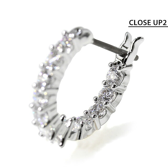 スワロフスキー ピアス レディース ブランド SWAROVSKI Matrix Vittore フープ スワロフスキー 両耳用 5562126 シルバー アクセサリー SW-5562126