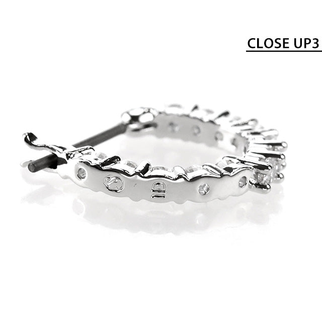 スワロフスキー ピアス レディース ブランド SWAROVSKI Matrix Vittore フープ スワロフスキー 両耳用 5562126 シルバー アクセサリー SW-5562126