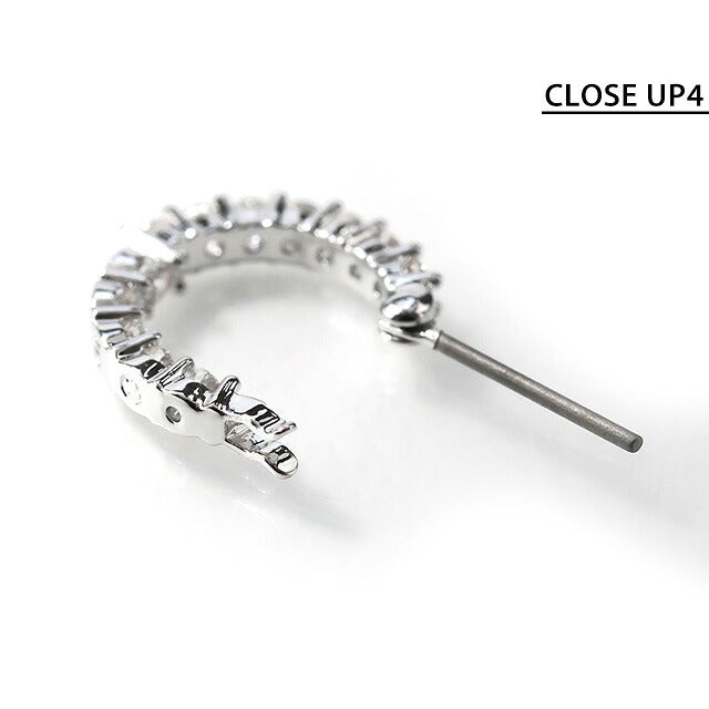 スワロフスキー ピアス レディース ブランド SWAROVSKI Matrix Vittore フープ スワロフスキー 両耳用 5562126 シルバー アクセサリー SW-5562126