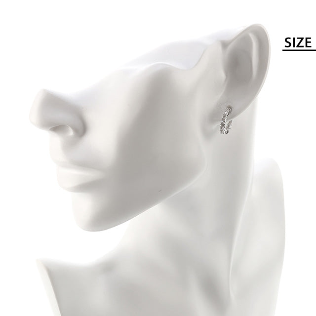 スワロフスキー ピアス レディース ブランド SWAROVSKI Matrix Vittore フープ スワロフスキー 両耳用 5562126 シルバー アクセサリー SW-5562126