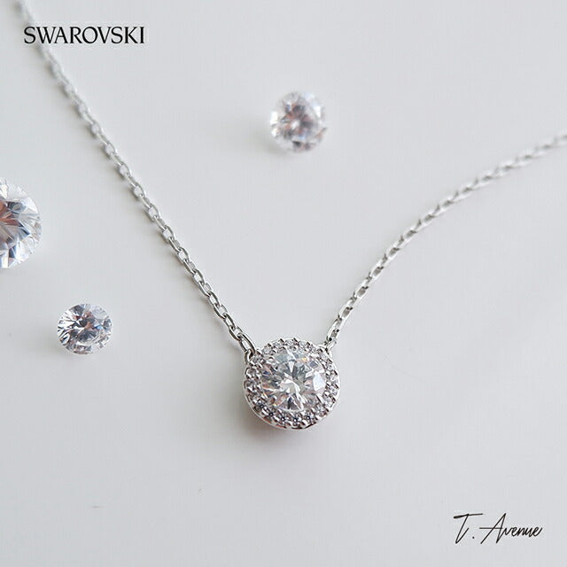 スワロフスキー ネックレス レディース ブランド SWAROVSKI Una Angelic ペンダント スワロフスキー 5636264 シルバー アクセサリー SW-5636264