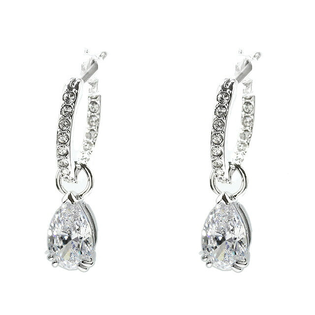 スワロフスキー ピアス レディース ブランド SWAROVSKI Stilla フープ