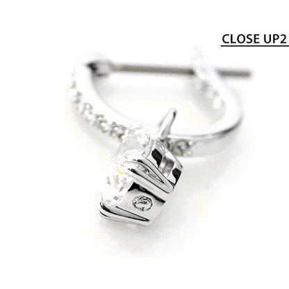 スワロフスキー ピアス レディース ブランド SWAROVSKI Stilla フープ スワロフスキー 両耳用 5636716 シルバー アクセサリー SW-5636716