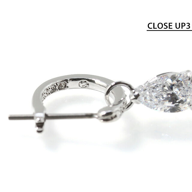 スワロフスキー ピアス レディース ブランド SWAROVSKI Stilla フープ スワロフスキー 両耳用 5636716 シルバー アクセサリー SW-5636716