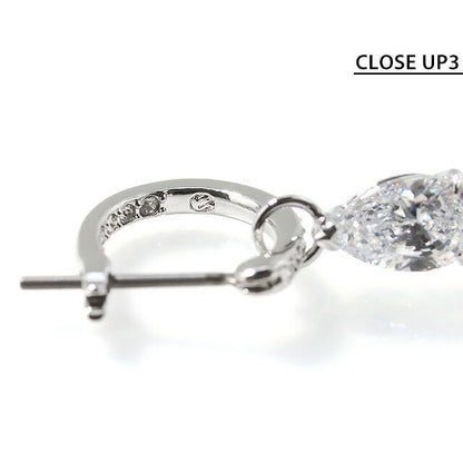 スワロフスキー ピアス レディース ブランド SWAROVSKI Stilla フープ スワロフスキー 両耳用 5636716 シルバー アクセサリー SW-5636716