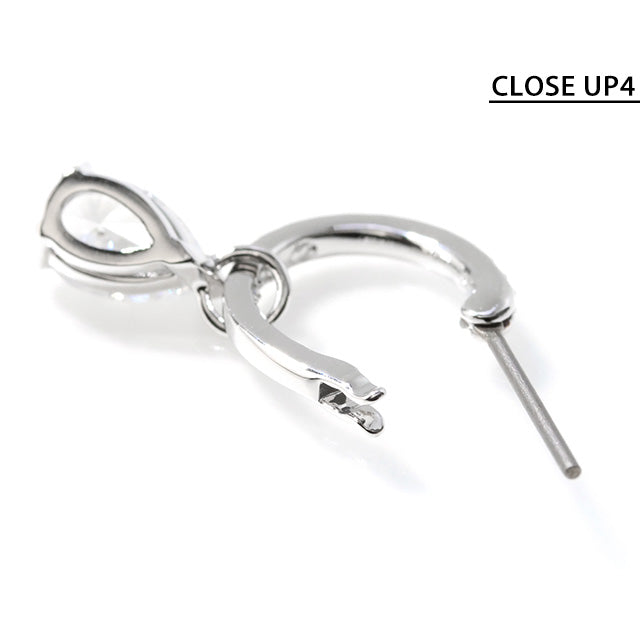 スワロフスキー ピアス レディース ブランド SWAROVSKI Stilla フープ スワロフスキー 両耳用 5636716 シルバー アクセサリー SW-5636716