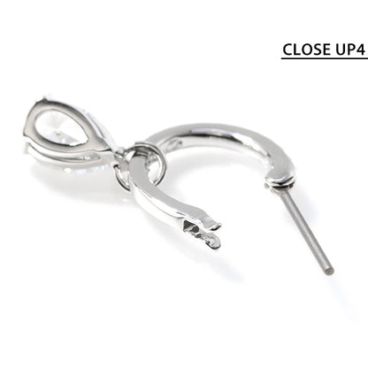 スワロフスキー ピアス レディース ブランド SWAROVSKI Stilla フープ スワロフスキー 両耳用 5636716 シルバー アクセサリー SW-5636716