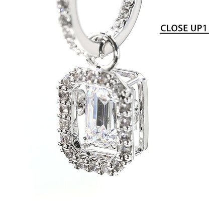 スワロフスキー ピアス レディース ブランド SWAROVSKI Una フープ スワロフスキー 両耳用 5638495 シルバー アクセサリー SW-5638495