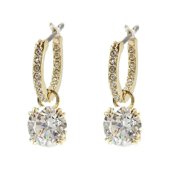 スワロフスキー ピアス レディース ブランド SWAROVSKI Stilla フープ スワロフスキー 両耳用 5638802 ゴールド アクセサリー SW-5638802