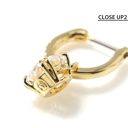 スワロフスキー ピアス レディース ブランド SWAROVSKI Stilla フープ スワロフスキー 両耳用 5638802 ゴールド アクセサリー SW-5638802