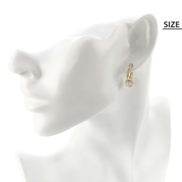 スワロフスキー ピアス レディース ブランド SWAROVSKI Stilla フープ スワロフスキー 両耳用 5638802 ゴールド アクセサリー SW-5638802