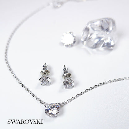 スワロフスキー ネックレス ピアス セット レディース SWAROVSKI Stilla Set ペンダント 2点セット スタッド スワロフスキー 両耳用 5647663 SW-5647663