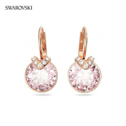 スワロフスキー ピアス レディース ブランド SWAROVSKI Bella V フープ スワロフスキー 両耳用 5662114 ピンク ローズゴールド アクセサリー SW-5662114