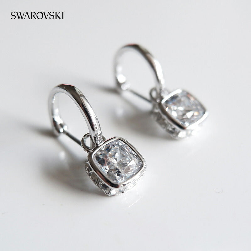 スワロフスキー ピアス レディース ブランド SWAROVSKI Stilla フープ スワロフスキー 両耳用 5662919 シルバー アクセサリー SW-5662919