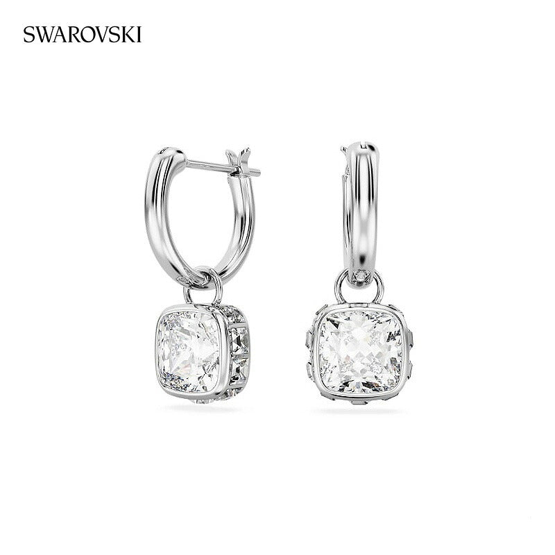 スワロフスキー ピアス レディース ブランド SWAROVSKI Stilla フープ スワロフスキー 両耳用 5662919 シルバー アクセサリー SW-5662919