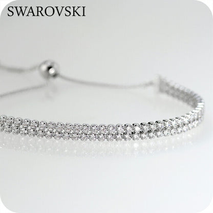 スワロフスキー ブレスレット レディース ブランド SWAROVSKI Matrix スワロフスキー 5678252 シルバー アクセサリー SW-5678252