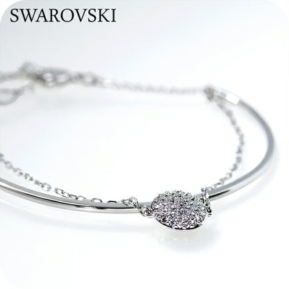 スワロフスキー バングル レディース ブランド SWAROVSKI Sublima ブレスレット スワロフスキー 5683447 シルバー アクセサリー SW-5683447