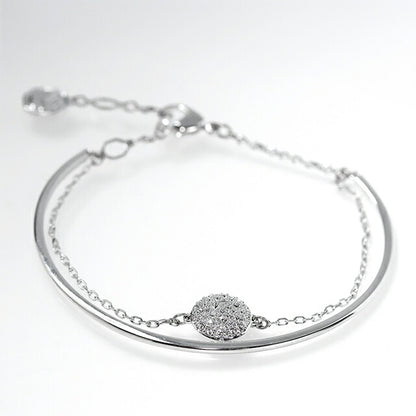 スワロフスキー バングル レディース ブランド SWAROVSKI Sublima ブレスレット スワロフスキー 5683447 シルバー アクセサリー SW-5683447