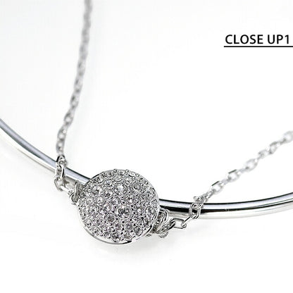 スワロフスキー バングル レディース ブランド SWAROVSKI Sublima ブレスレット スワロフスキー 5683447 シルバー アクセサリー SW-5683447