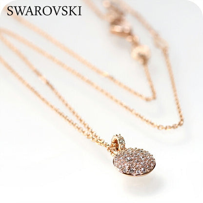 スワロフスキー ネックレス レディース ブランド SWAROVSKI Sublima ペンダント スワロフスキー 5683450 ローズゴールド アクセサリー SW-5683450