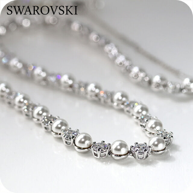 スワロフスキー ネックレス レディース ブランド SWAROVSKI Matrix Tennis ペンダント スワロフスキー 5689623 シルバー アクセサリー SW-5689623