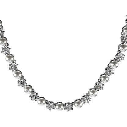 スワロフスキー ネックレス レディース ブランド SWAROVSKI Matrix Tennis ペンダント スワロフスキー 5689623 シルバー アクセサリー SW-5689623