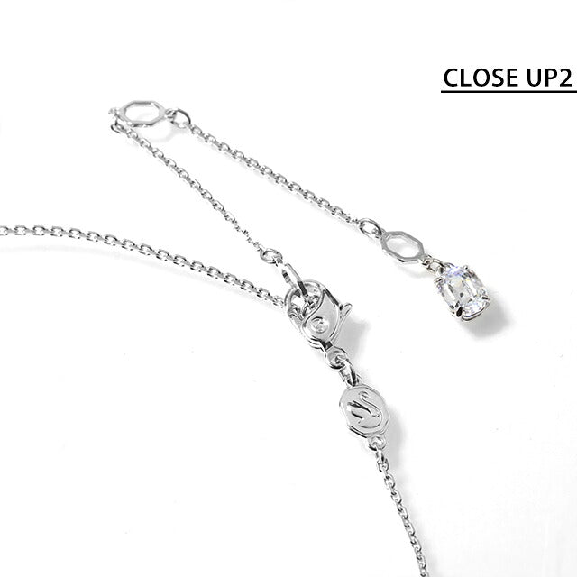スワロフスキー ティジアン　ネックレス　ピアス2点セット　極美品 スワロフスキー ネックレス ピアス セット レディース SWAROVSKI