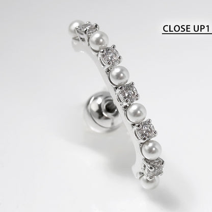 スワロフスキー ピアス レディース ブランド SWAROVSKI Matrix イヤーカフ ３点セット スタッド スワロフスキー 両耳用 5691715 シルバー SW-5691715