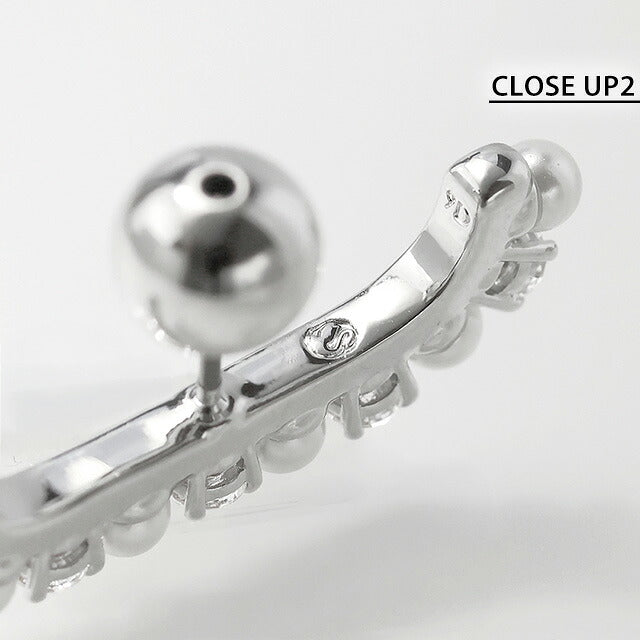 スワロフスキー ピアス レディース ブランド SWAROVSKI Matrix イヤーカフ ３点セット スタッド スワロフスキー 両耳用 5691715 シルバー SW-5691715