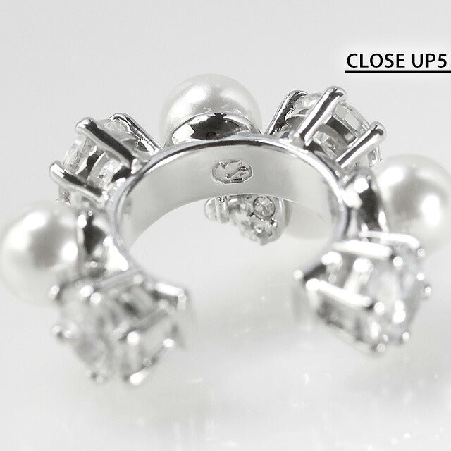 スワロフスキー ピアス レディース ブランド SWAROVSKI Matrix イヤーカフ ３点セット スタッド スワロフスキー 両耳用 5691715 シルバー SW-5691715