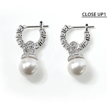 スワロフスキー ピアス レディース ブランド SWAROVSKI Matrix フープ スワロフスキー 両耳用 5691716 シルバー アクセサリー SW-5691716