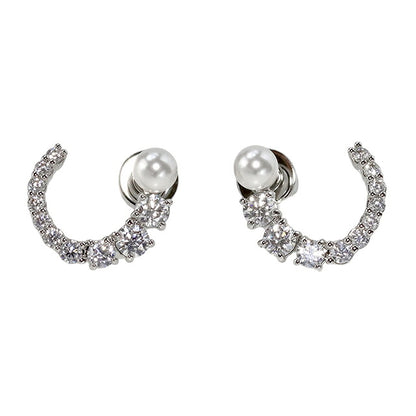 スワロフスキー ピアス レディース ブランド SWAROVSKI Matrix スタッド スワロフスキー 両耳用 5692260 シルバー アクセサリー SW-5692260