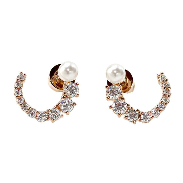 スワロフスキー ピアス レディース ブランド SWAROVSKI Matrix スタッド スワロフスキー 両耳用 5692264 ローズゴールド アクセサリー SW-5692264