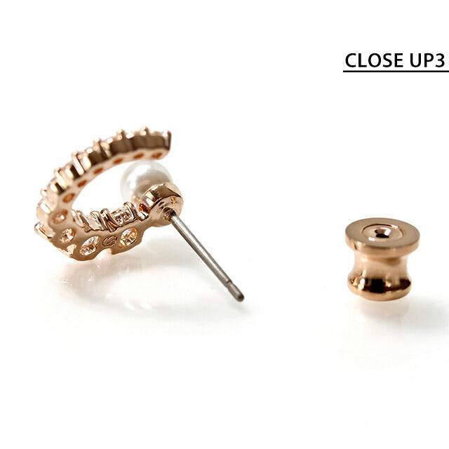 スワロフスキー ピアス レディース ブランド SWAROVSKI Matrix スタッド スワロフスキー 両耳用 5692264 ローズゴールド アクセサリー SW-5692264