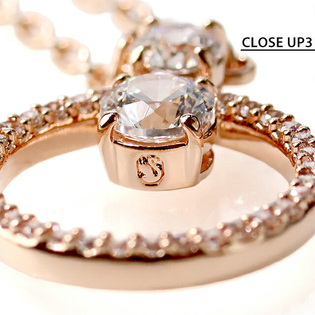 スワロフスキー ネックレス レディース ブランド SWAROVSKI Constella ペンダント スワロフスキー 5692266 ローズゴールド アクセサリー SW-5692266