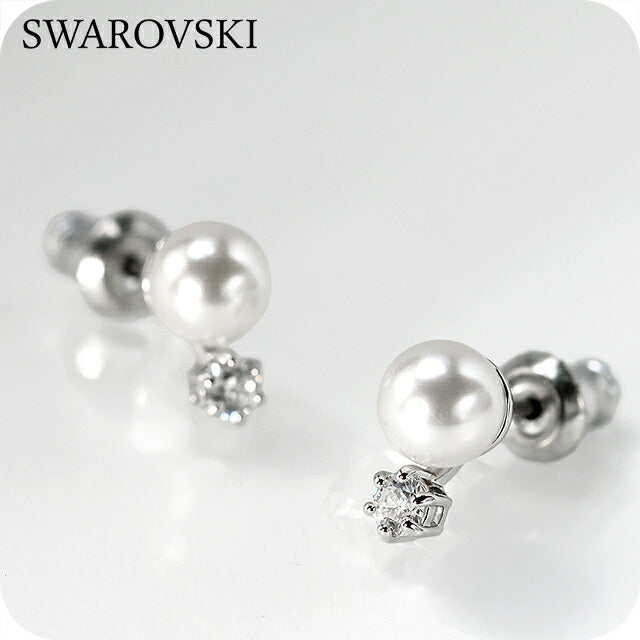 スワロフスキー ピアス レディース ブランド SWAROVSKI Matrix スタッド スワロフスキー 両耳用 5694225 シルバー アクセサリー SW-5694225