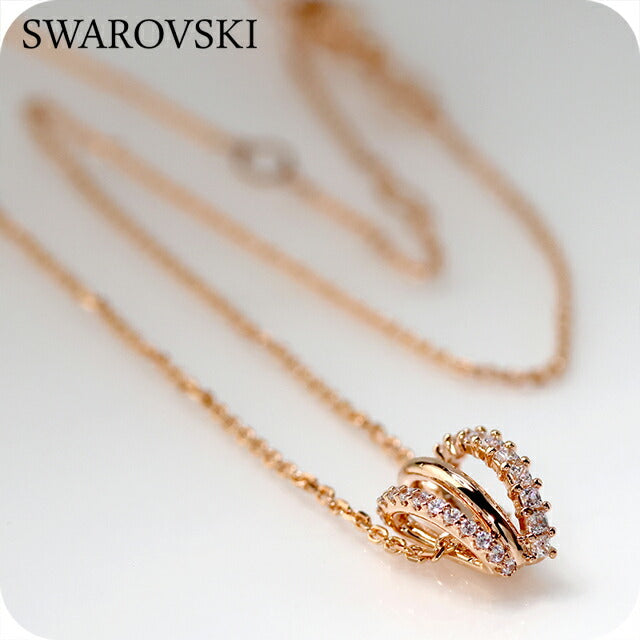 スワロフスキー ネックレス レディース ブランド SWAROVSKI Hyperbola ペンダント スワロフスキー 5701494 ローズゴールド アクセサリー SW-5701494