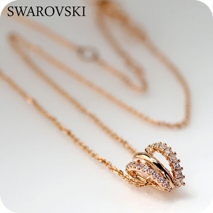 スワロフスキー ネックレス レディース ブランド SWAROVSKI Hyperbola ペンダント スワロフスキー 5701494 ローズゴールド アクセサリー SW-5701494