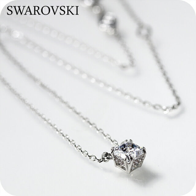 スワロフスキー ネックレス レディース ブランド SWAROVSKI Stilla Attract ペンダント スワロフスキー 5701903 シルバー アクセサリー SW-5701903