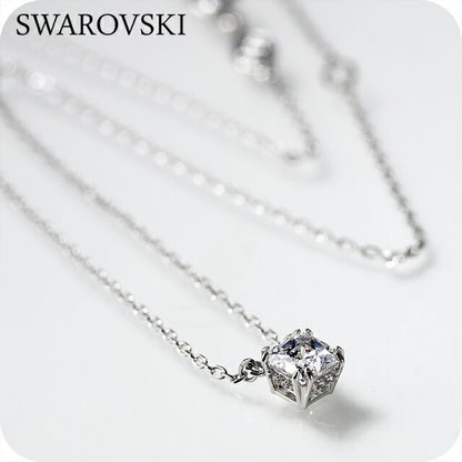 スワロフスキー ネックレス レディース ブランド SWAROVSKI Stilla Attract ペンダント スワロフスキー 5701903 シルバー アクセサリー SW-5701903